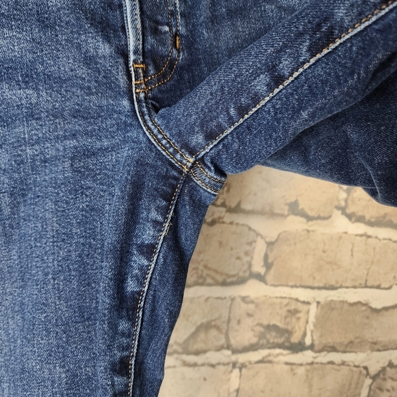 Banana Republic High Rise Straight Button Fly Ankle Cropped Jeans Size 29 - Picture 13 of 16